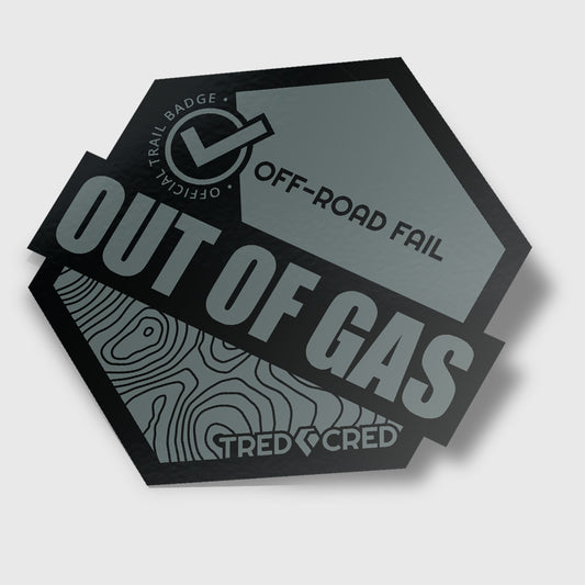 Sticker: Out of Gas