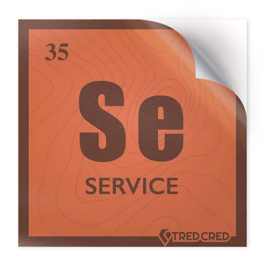 Sticker: Service
