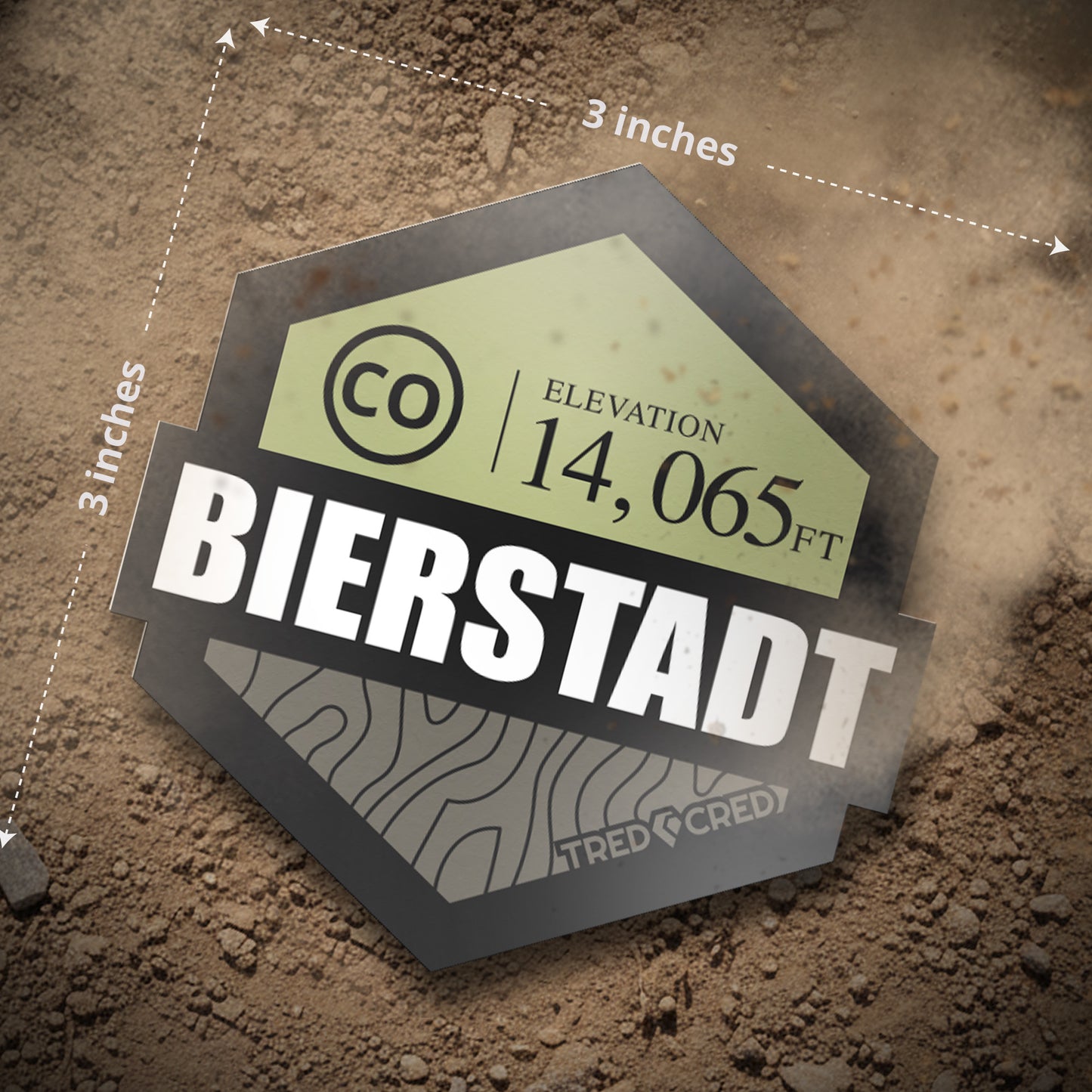 Sticker: Mount Bierstadt