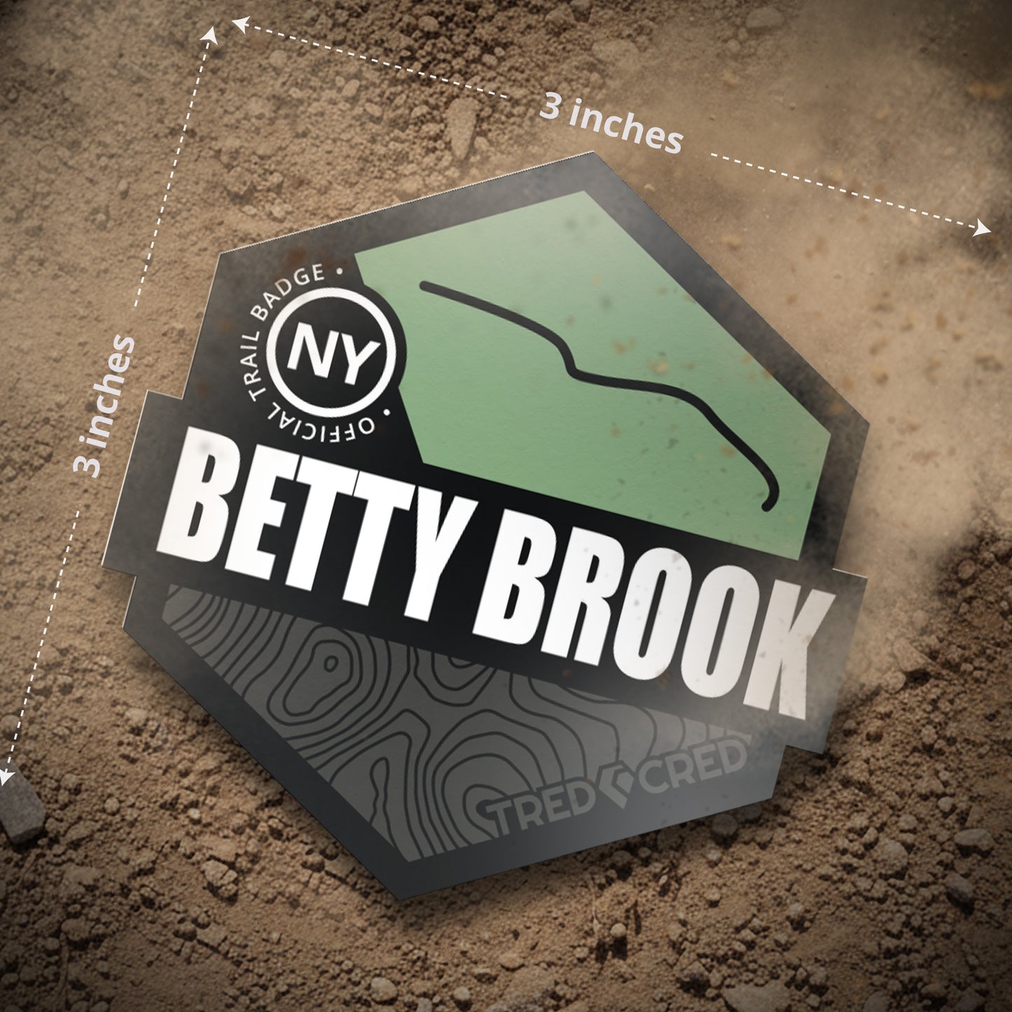 Sticker: Betty Brook