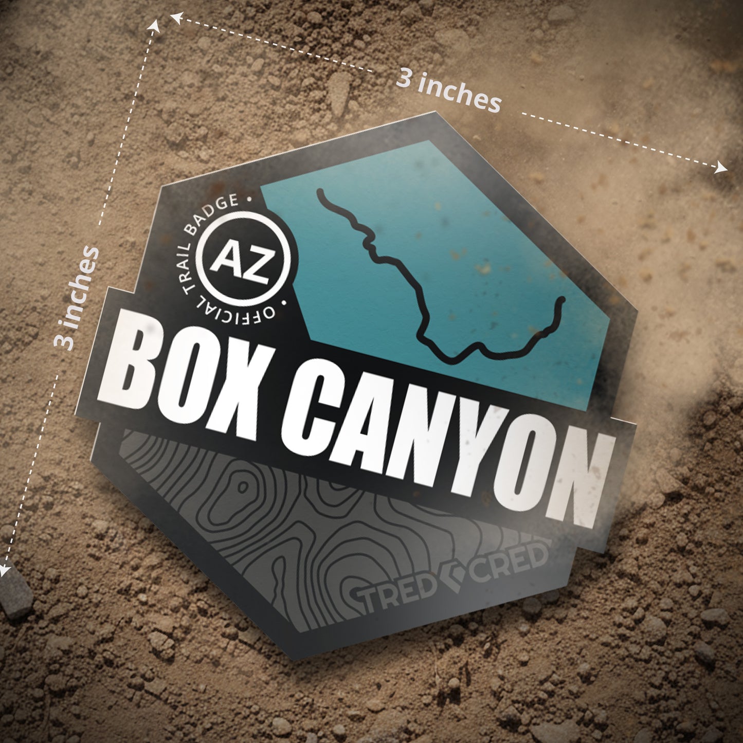 Sticker: Box Canyon