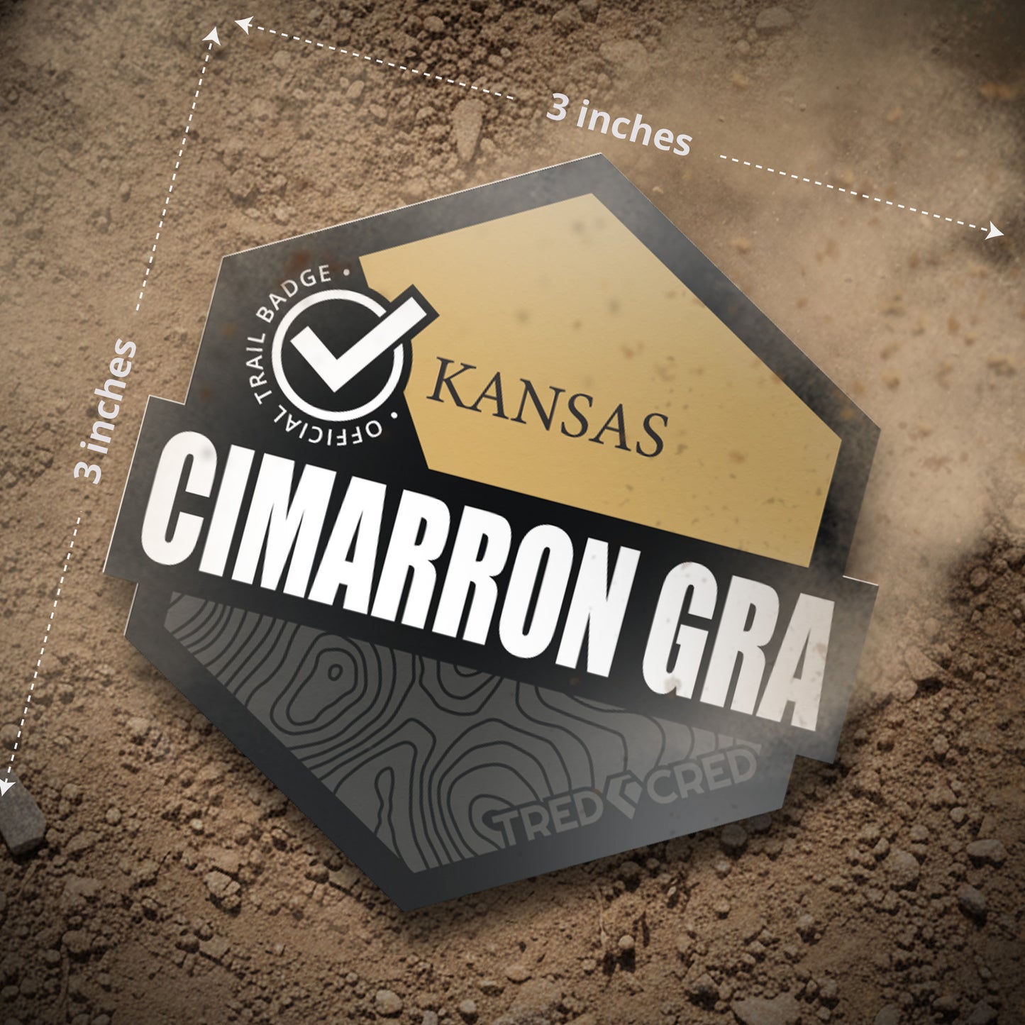 Sticker: Cimarron Grasslands