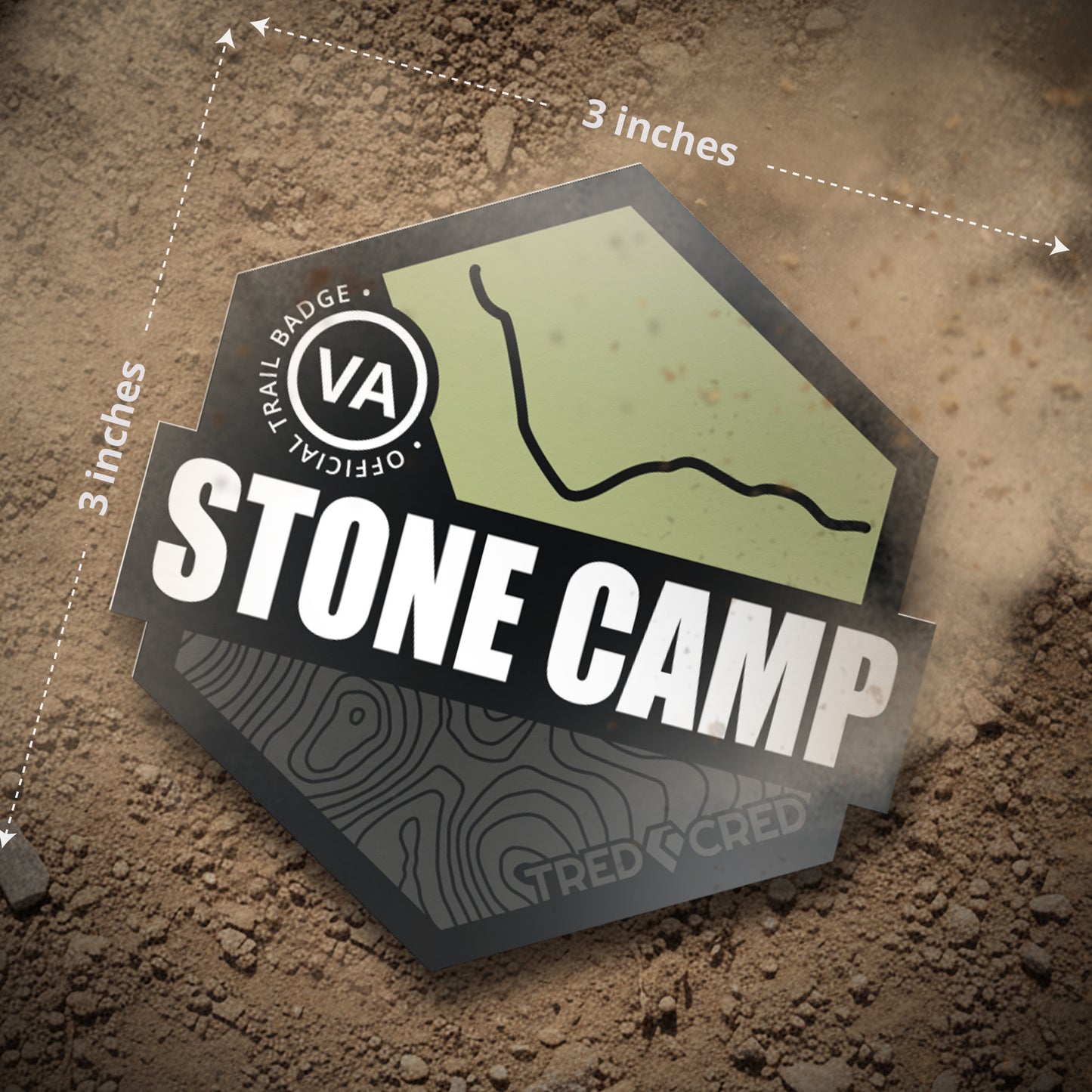 Sticker: Stone Camp