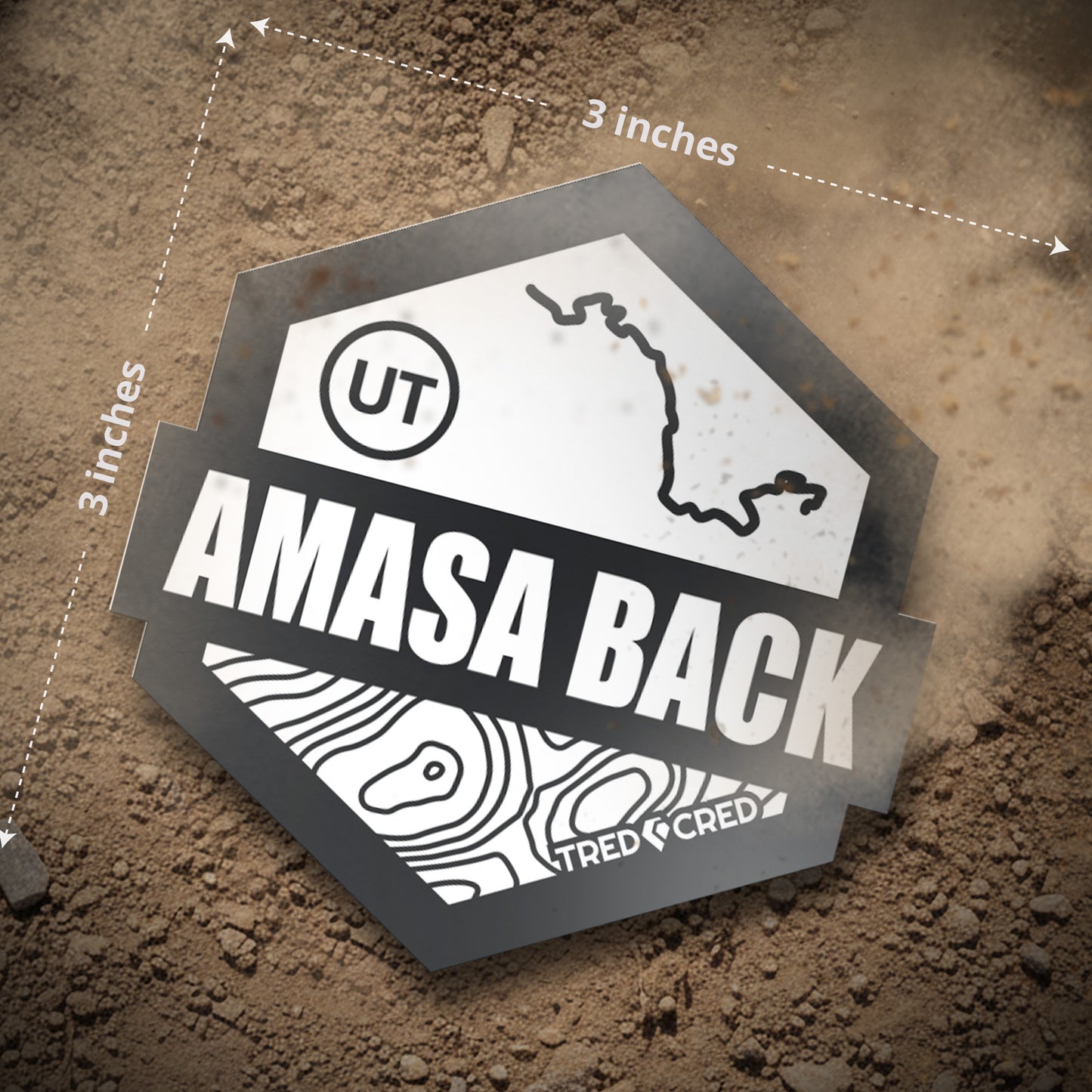 Sticker: Amasa Back