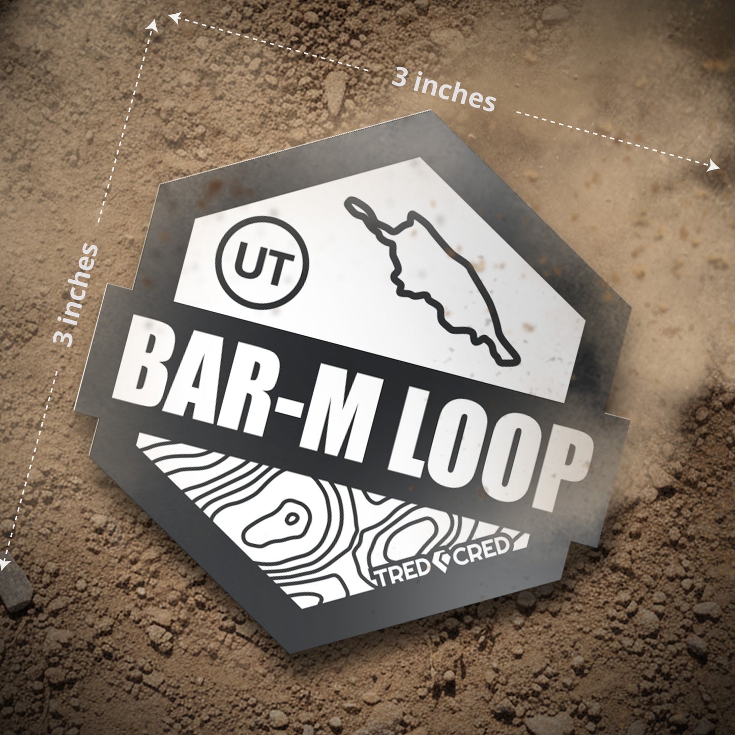 Sticker: Bar M Loop