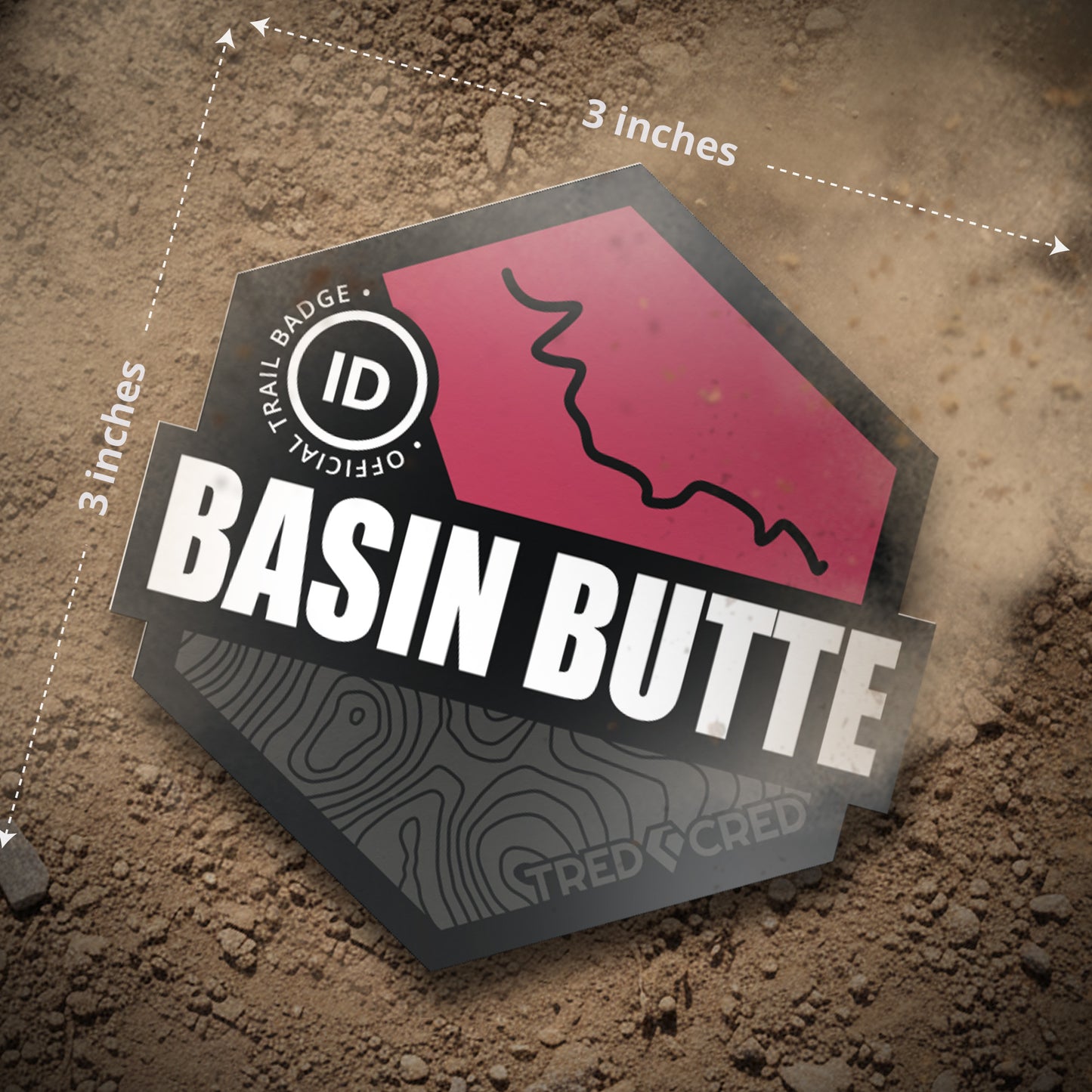 Sticker: Basin Butte