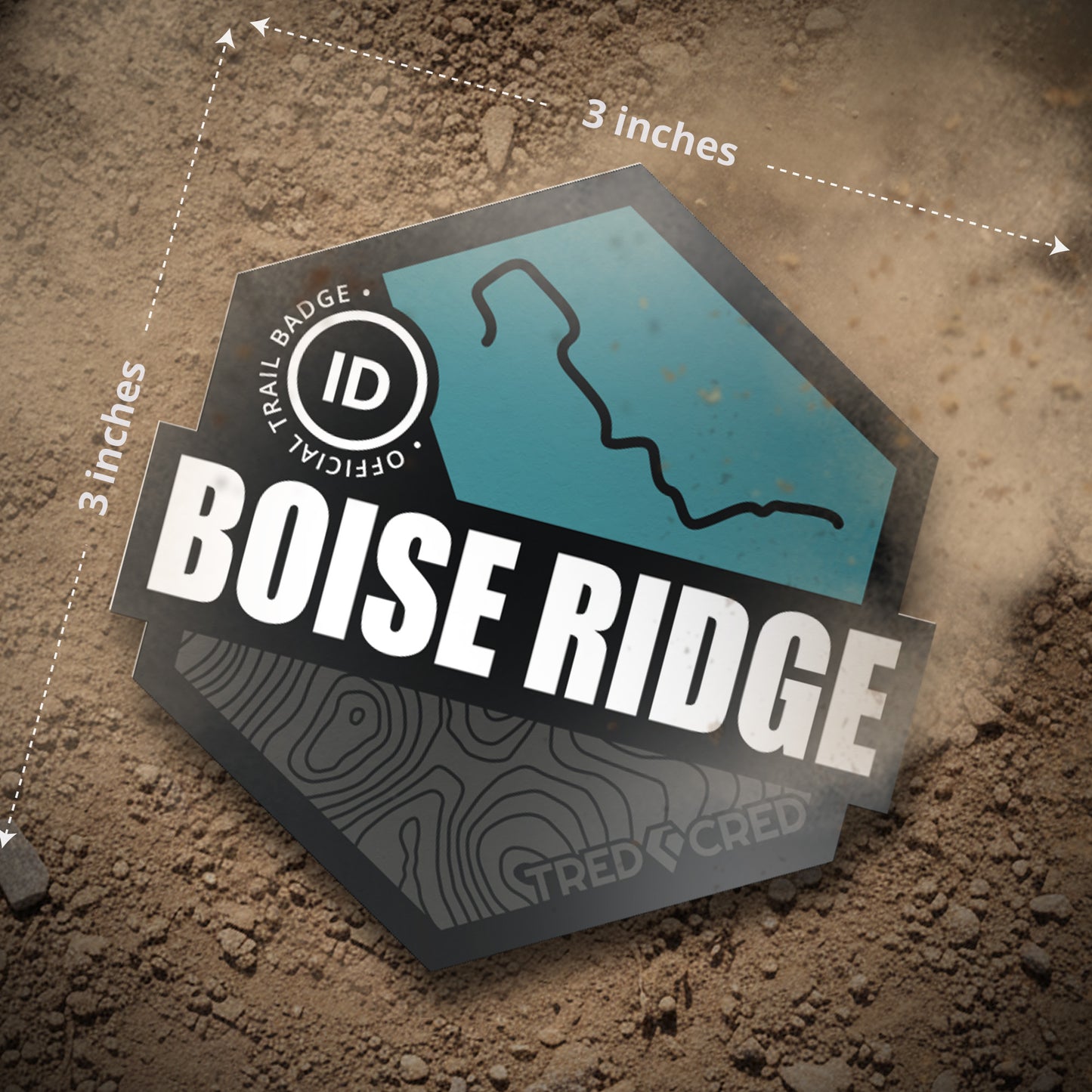 Sticker: Boise Ridge