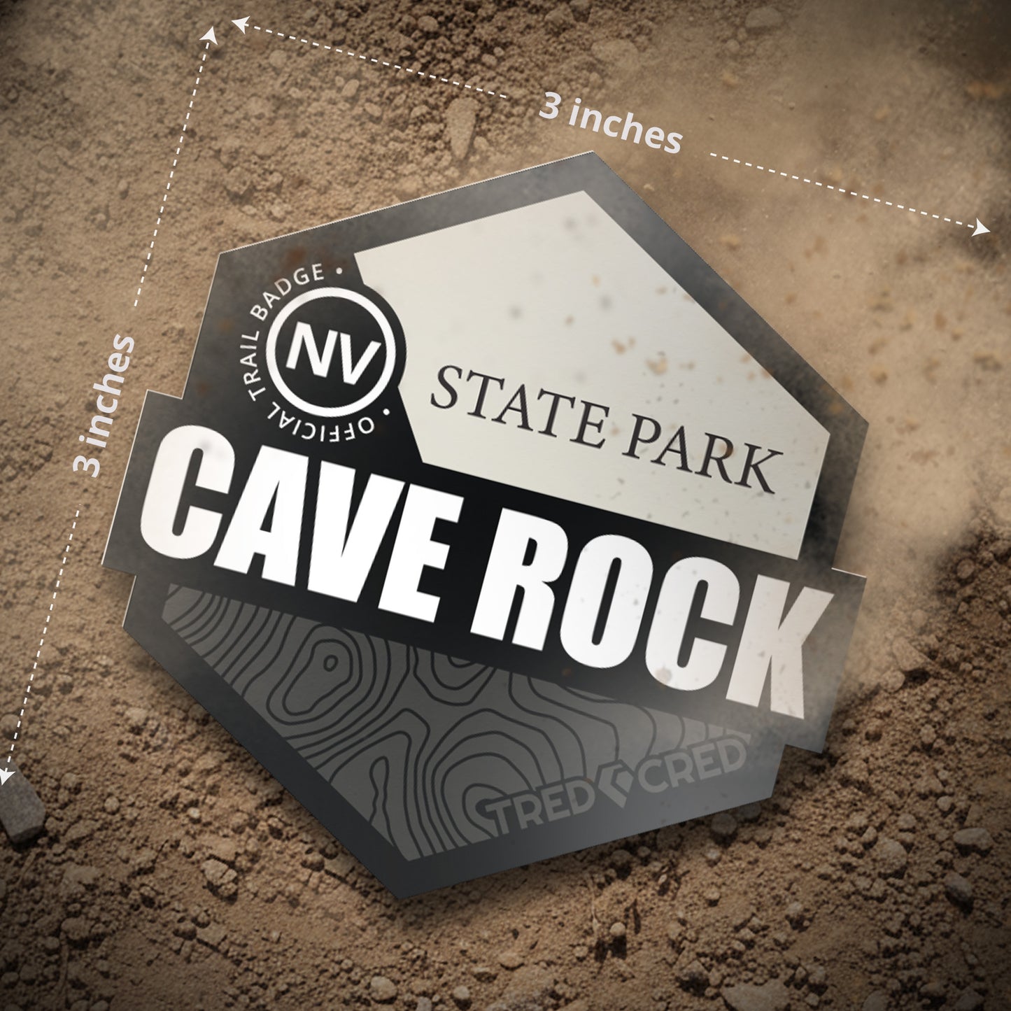 Sticker: Cave Rock