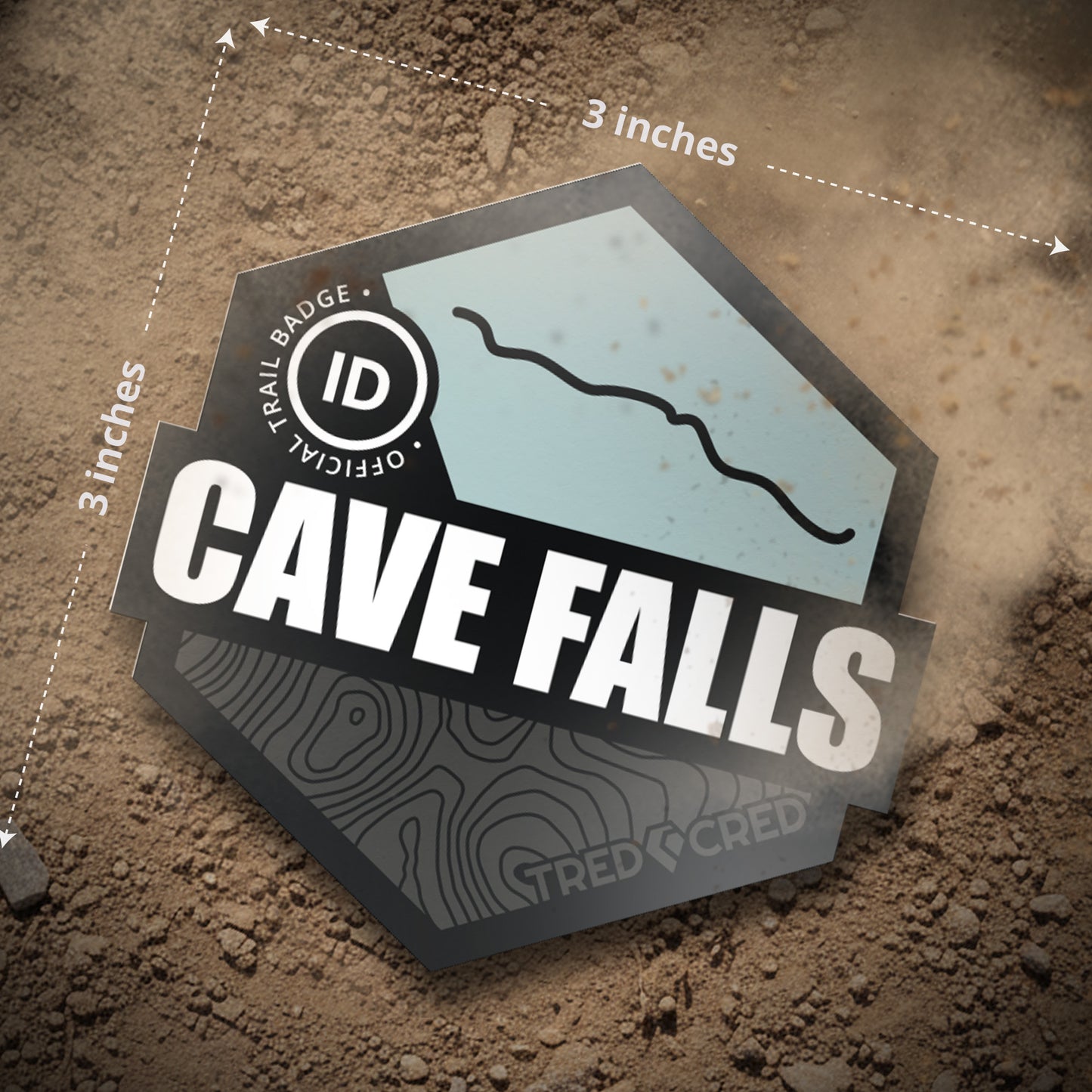 Sticker: Cave Falls