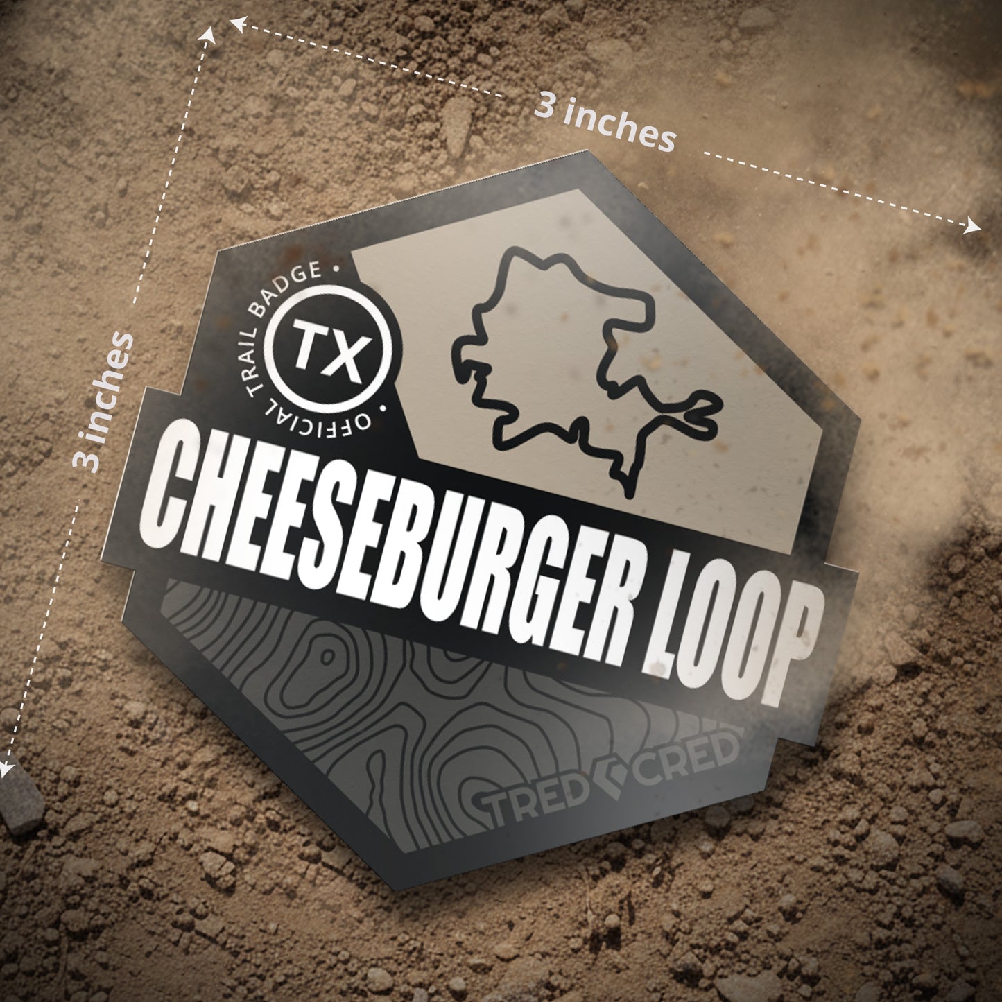 Sticker: Cheeseburger Loop