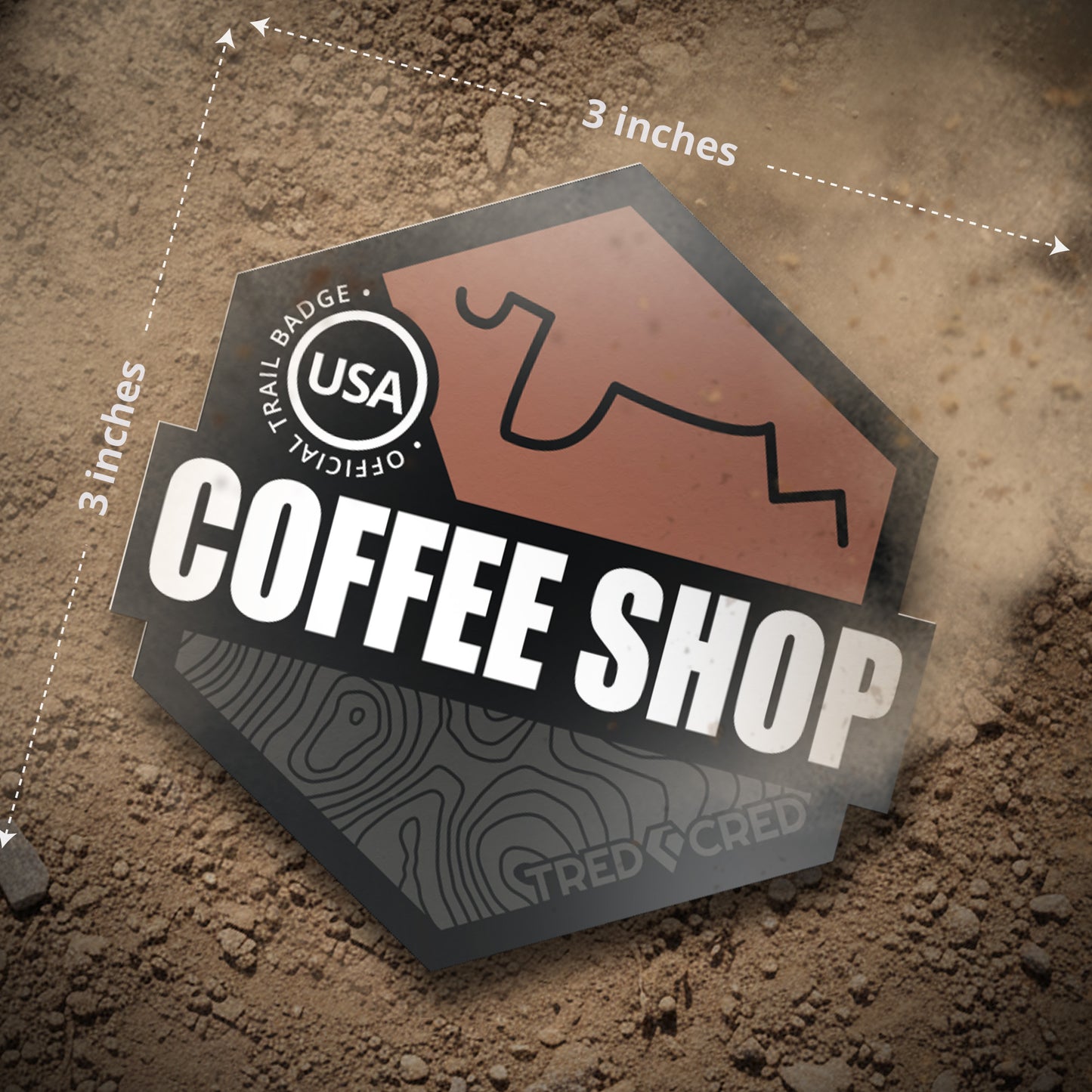 Sticker: Coffee Shop Mall Crawler