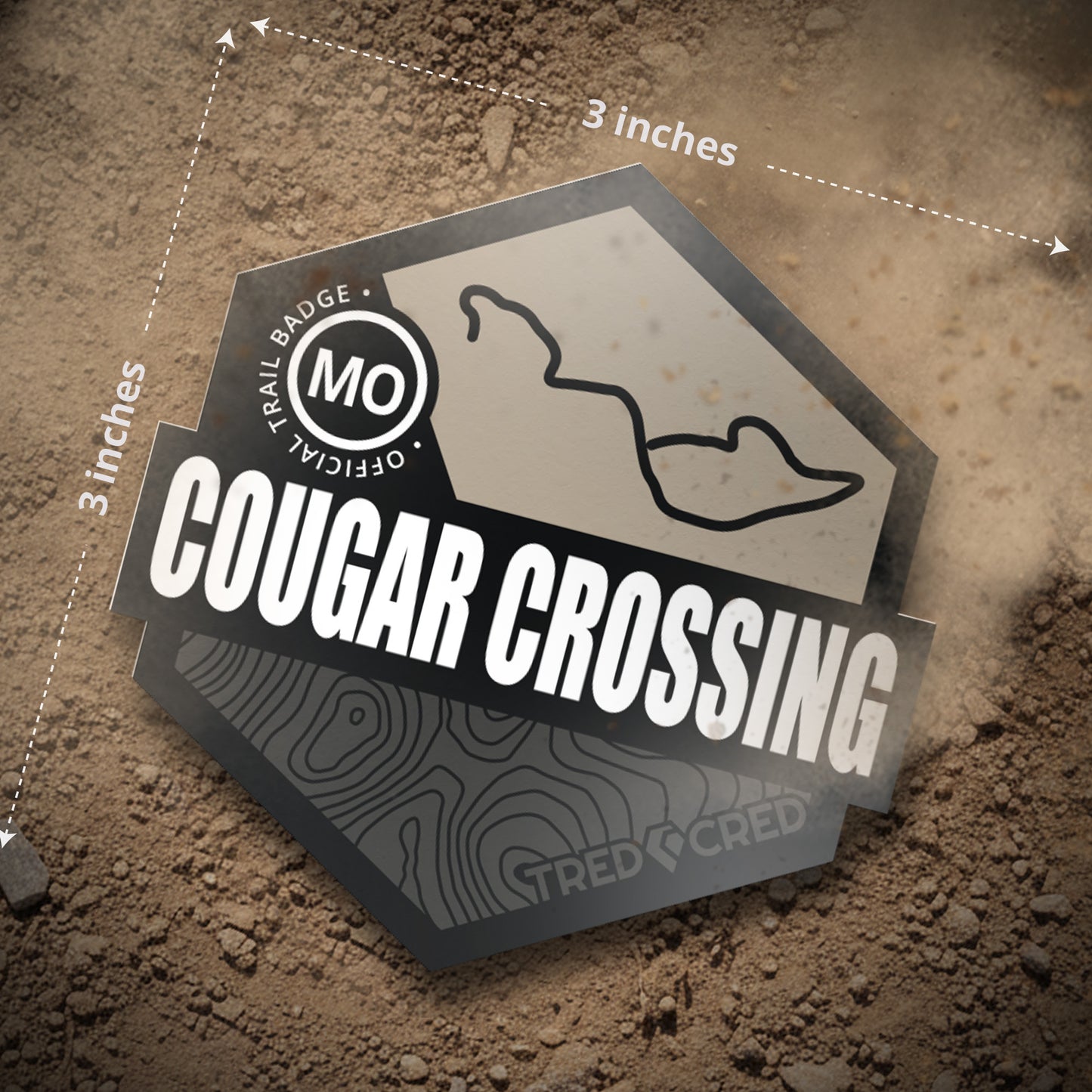 Sticker: Cougar Crossing