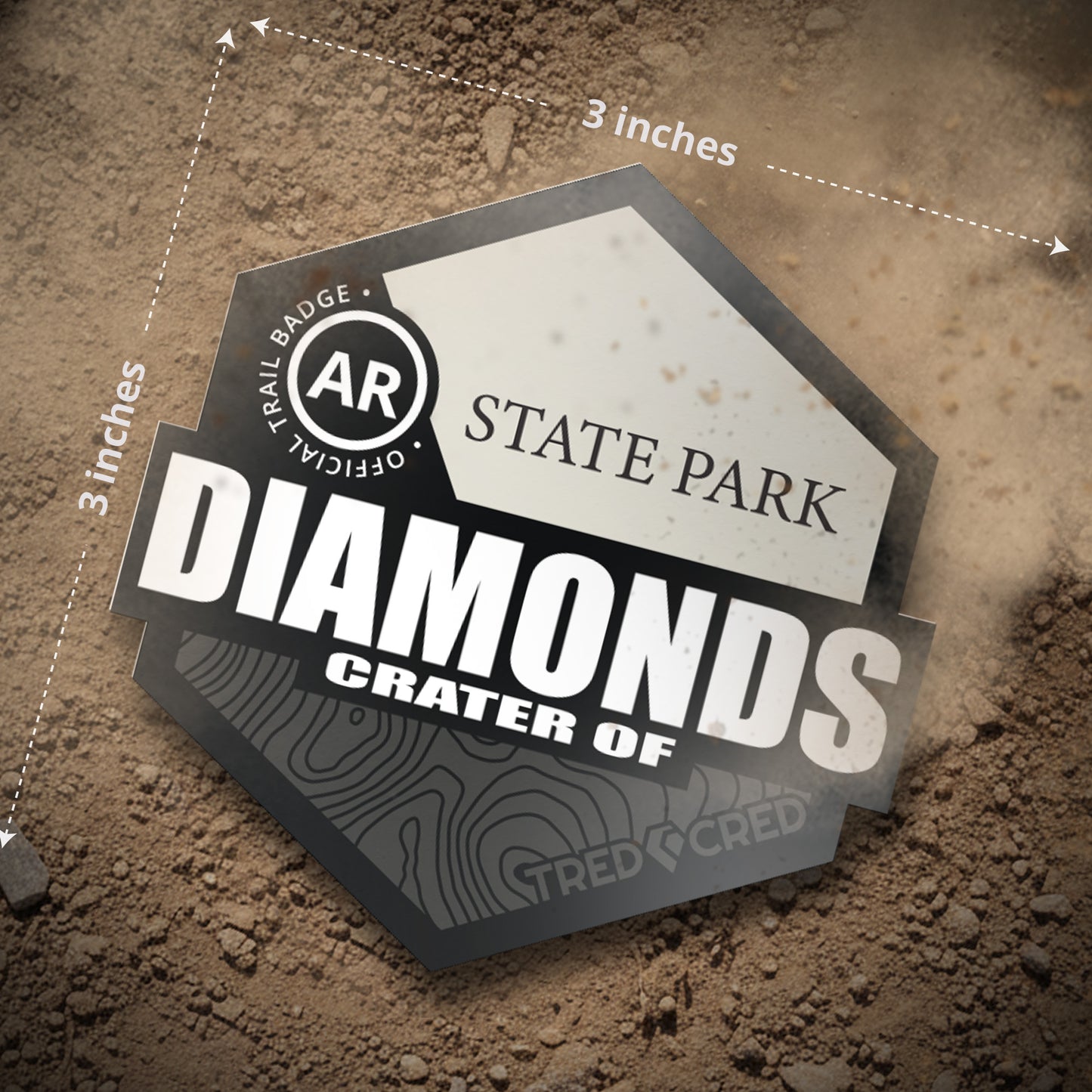 Sticker: Crater of Diamonds State Park