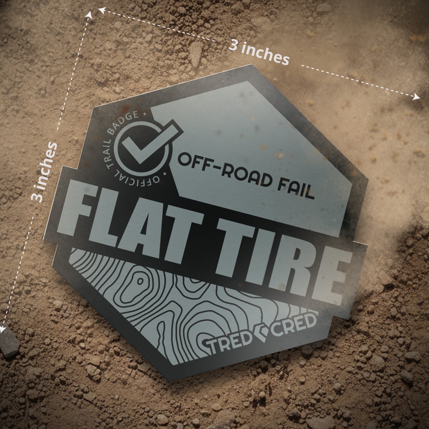 Sticker: Flat Tire
