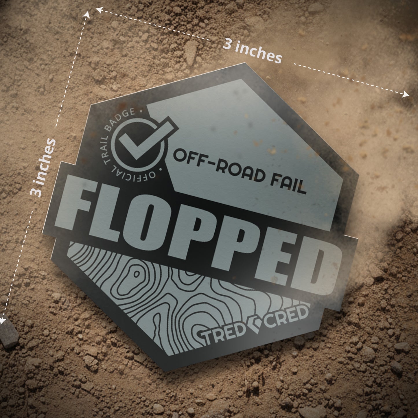 Sticker: Flopped