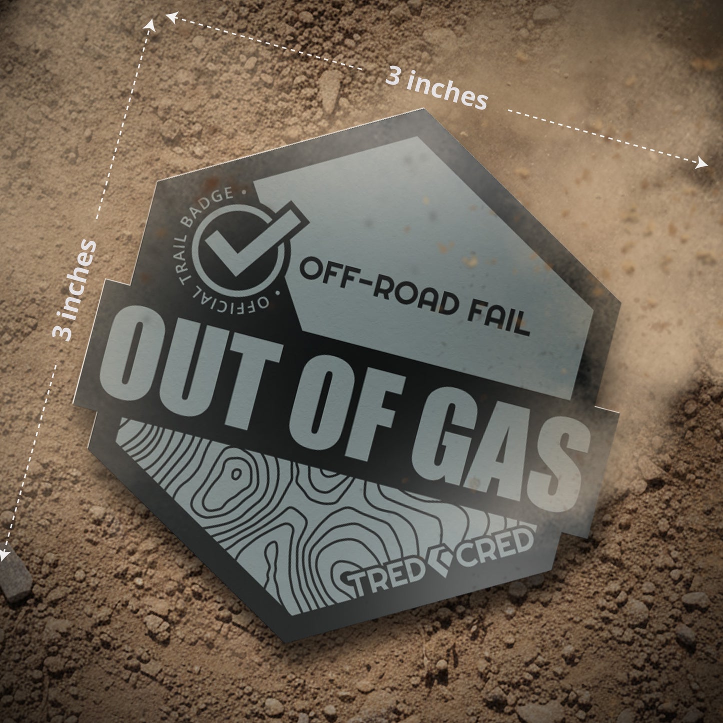 Sticker: Out of Gas