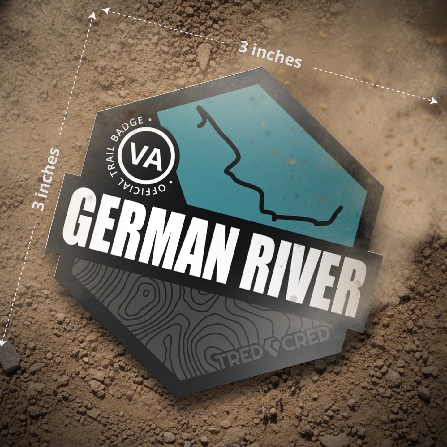 Sticker: German River