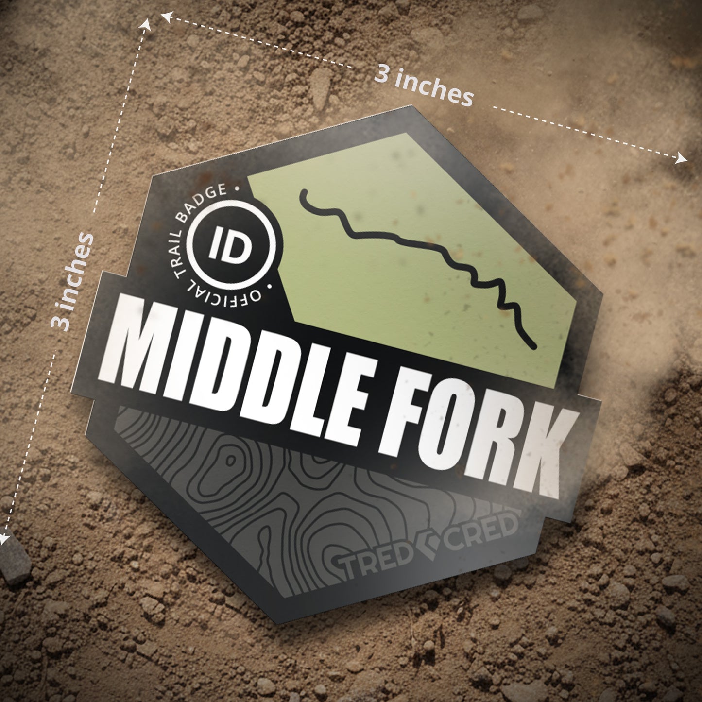Sticker: Middle Fork