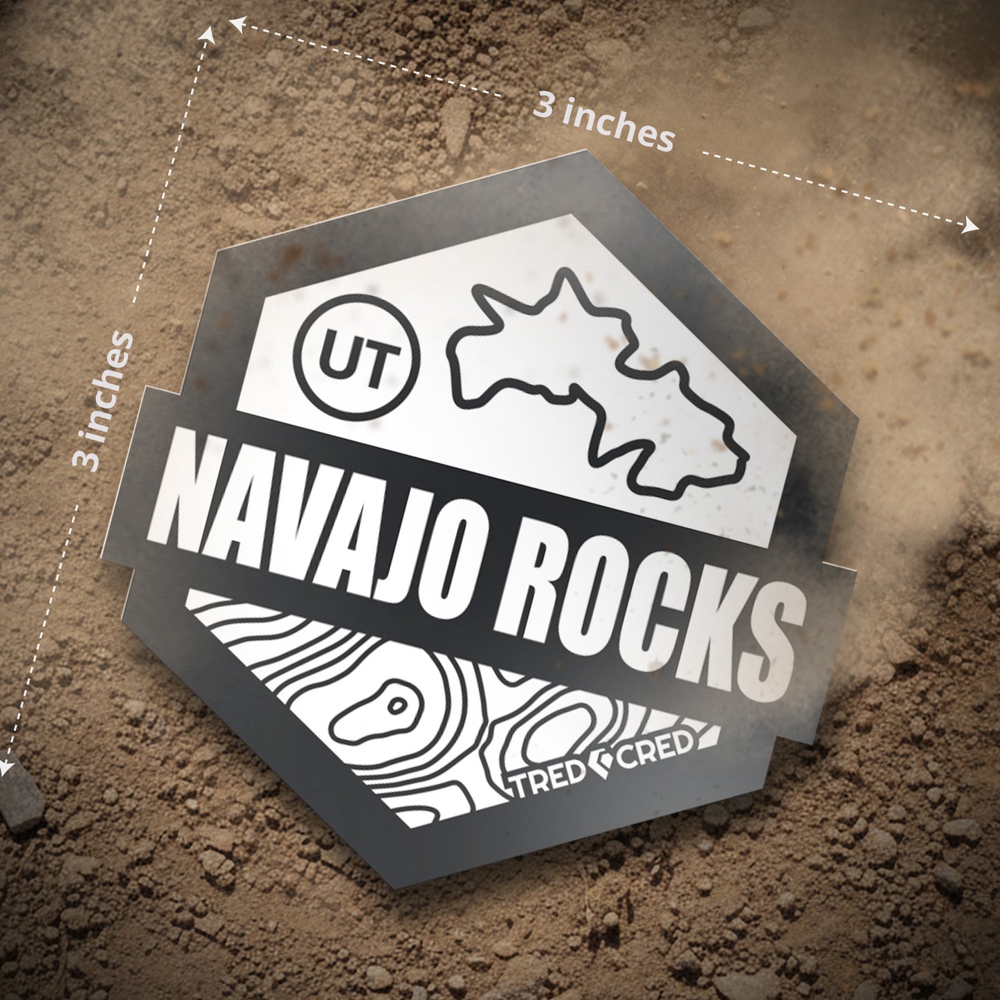 Sticker: Navajo Rocks
