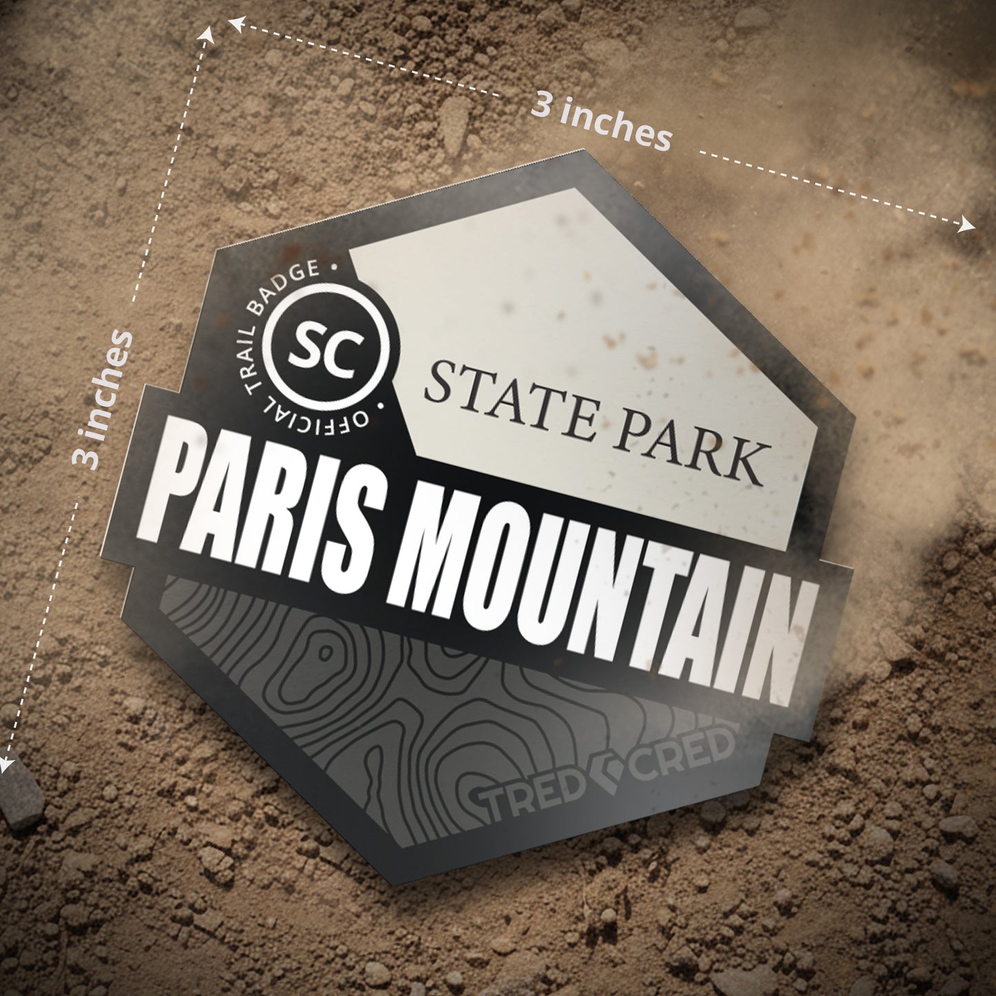 Sticker: Paris Mountain