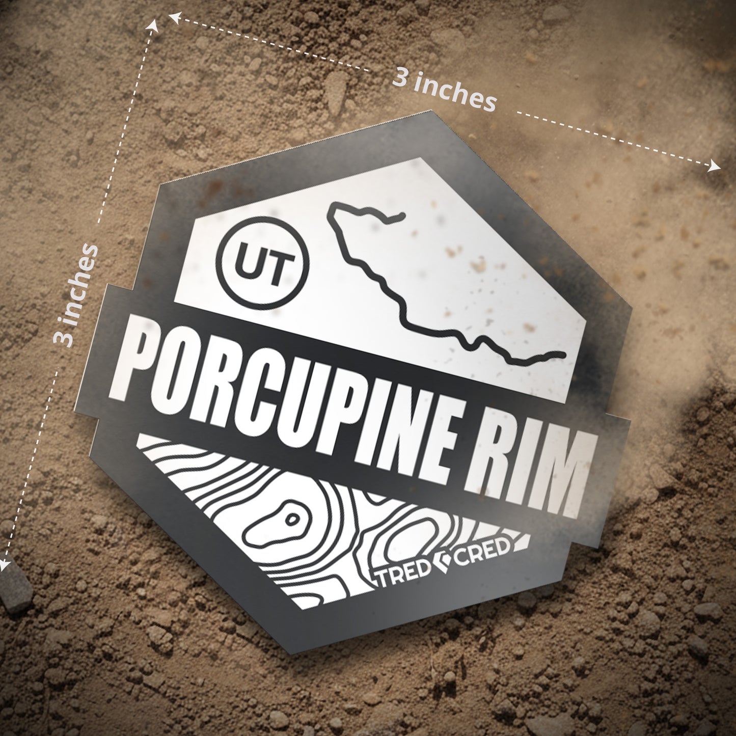 Sticker: Porcupine Rim