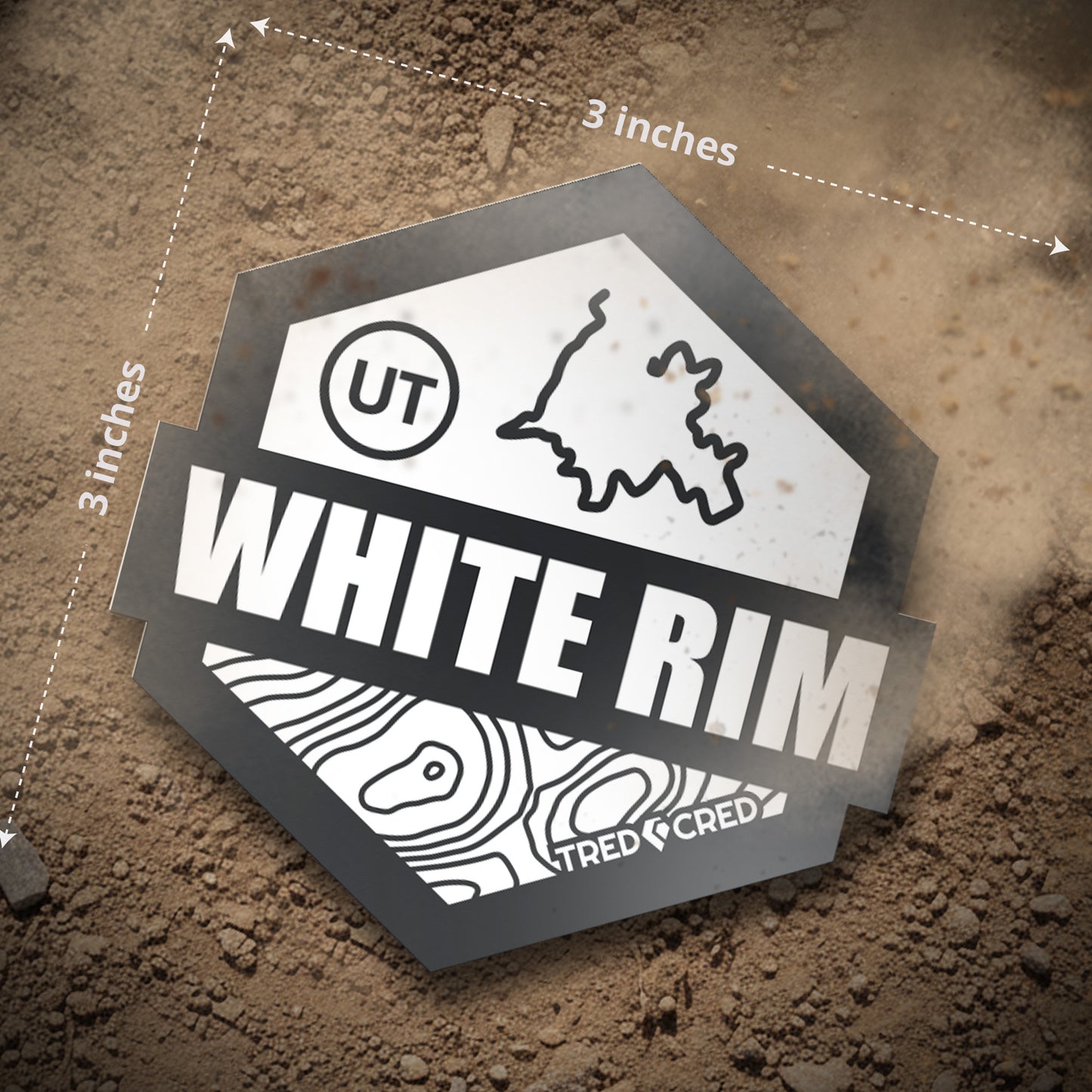 Sticker: White Rim
