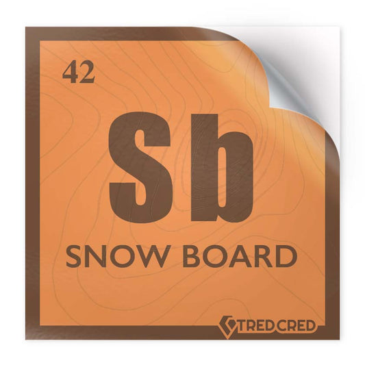 Sticker: Snow Board