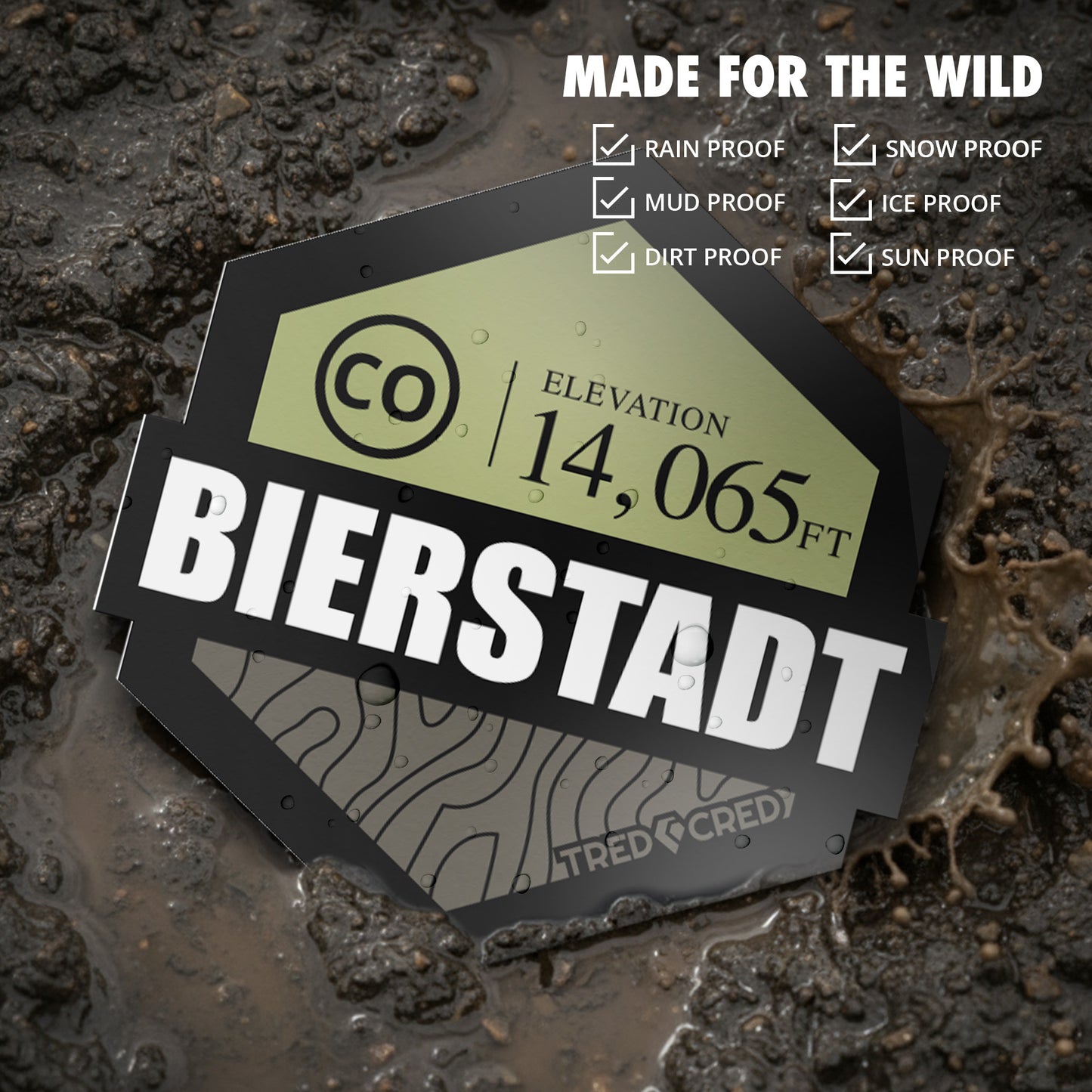 Sticker: Mount Bierstadt