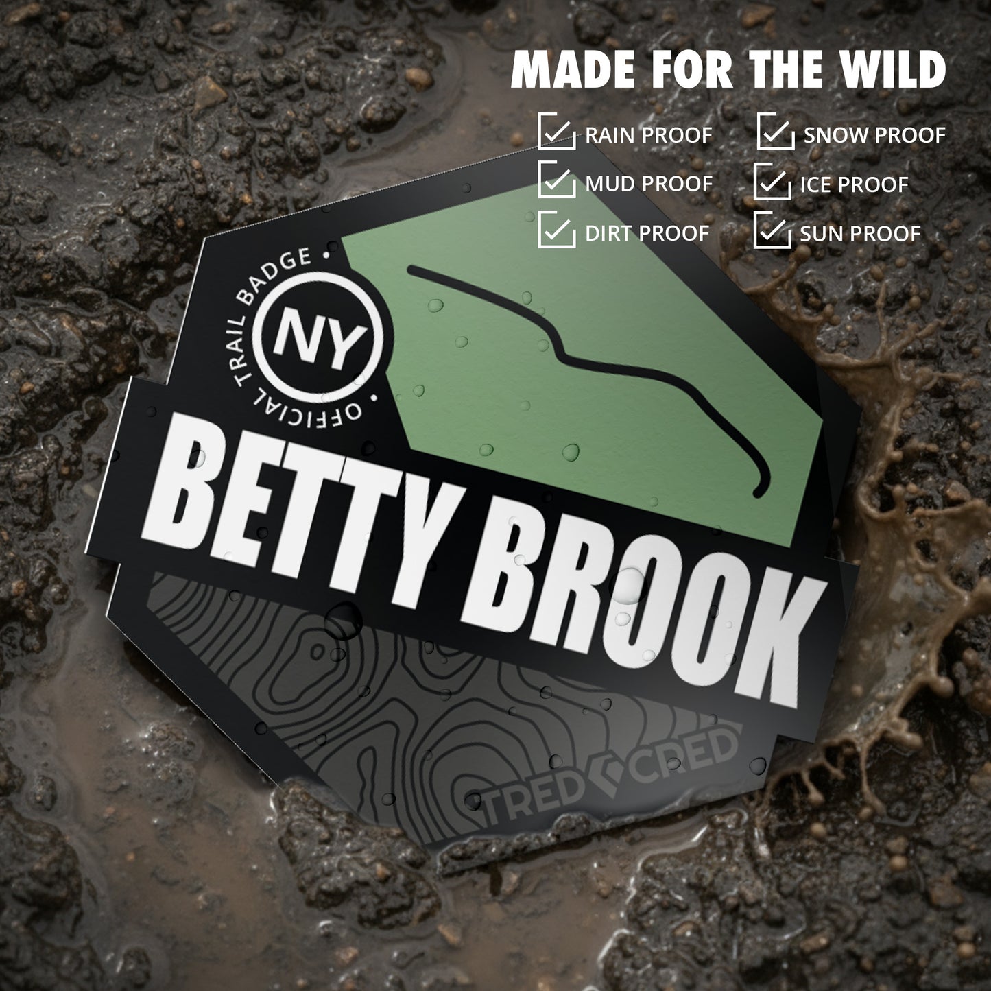 Sticker: Betty Brook