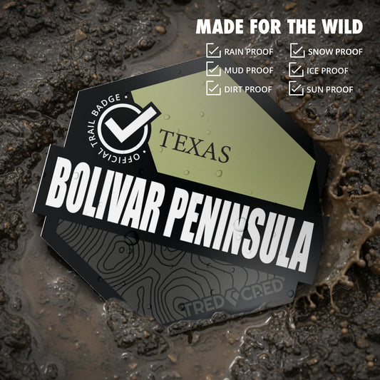 Sticker: Bolivar Peninsula