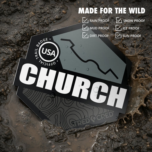 Sticker: Church Mall Crawler