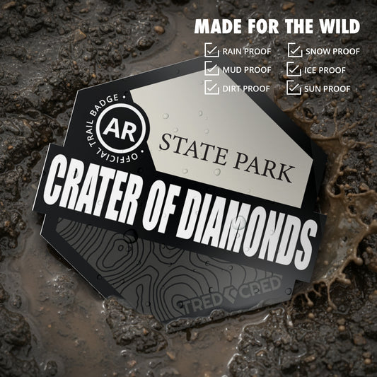 Sticker: Crater of Diamonds State Park