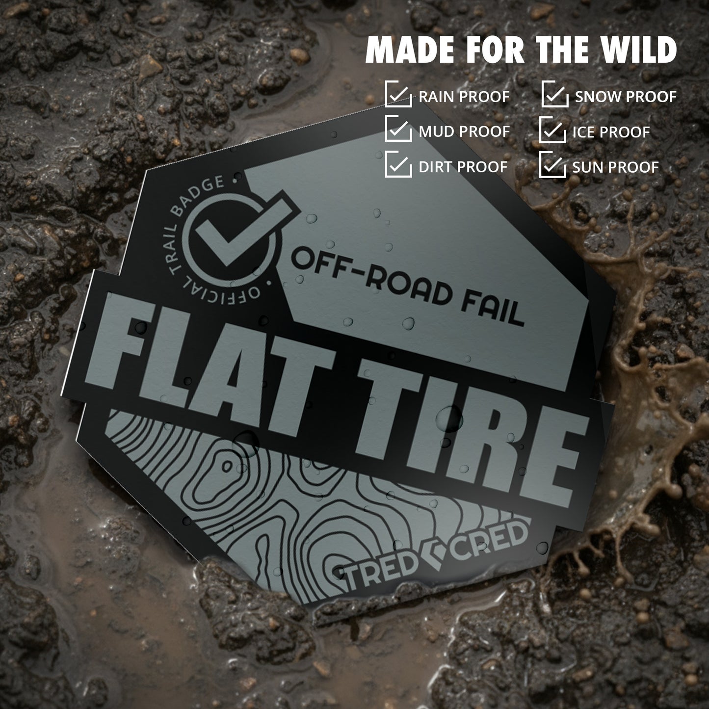 Sticker: Flat Tire