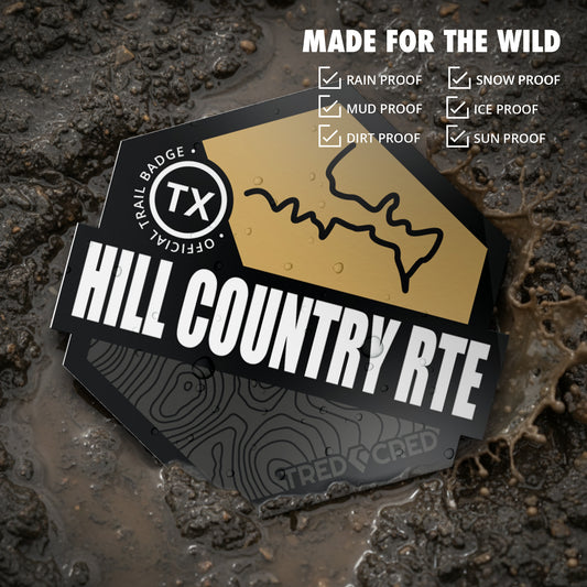 Sticker: Texas Hill Country Overland Route