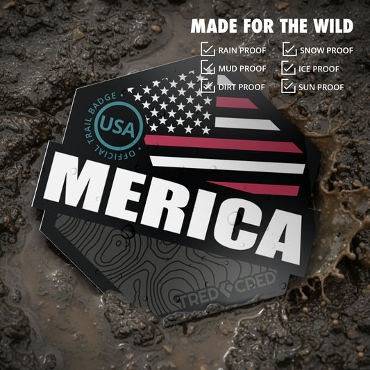 Sticker: Merica