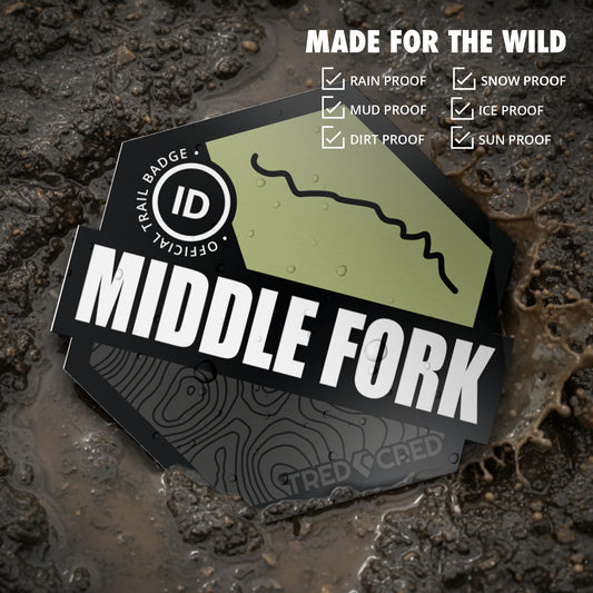 Sticker: Middle Fork