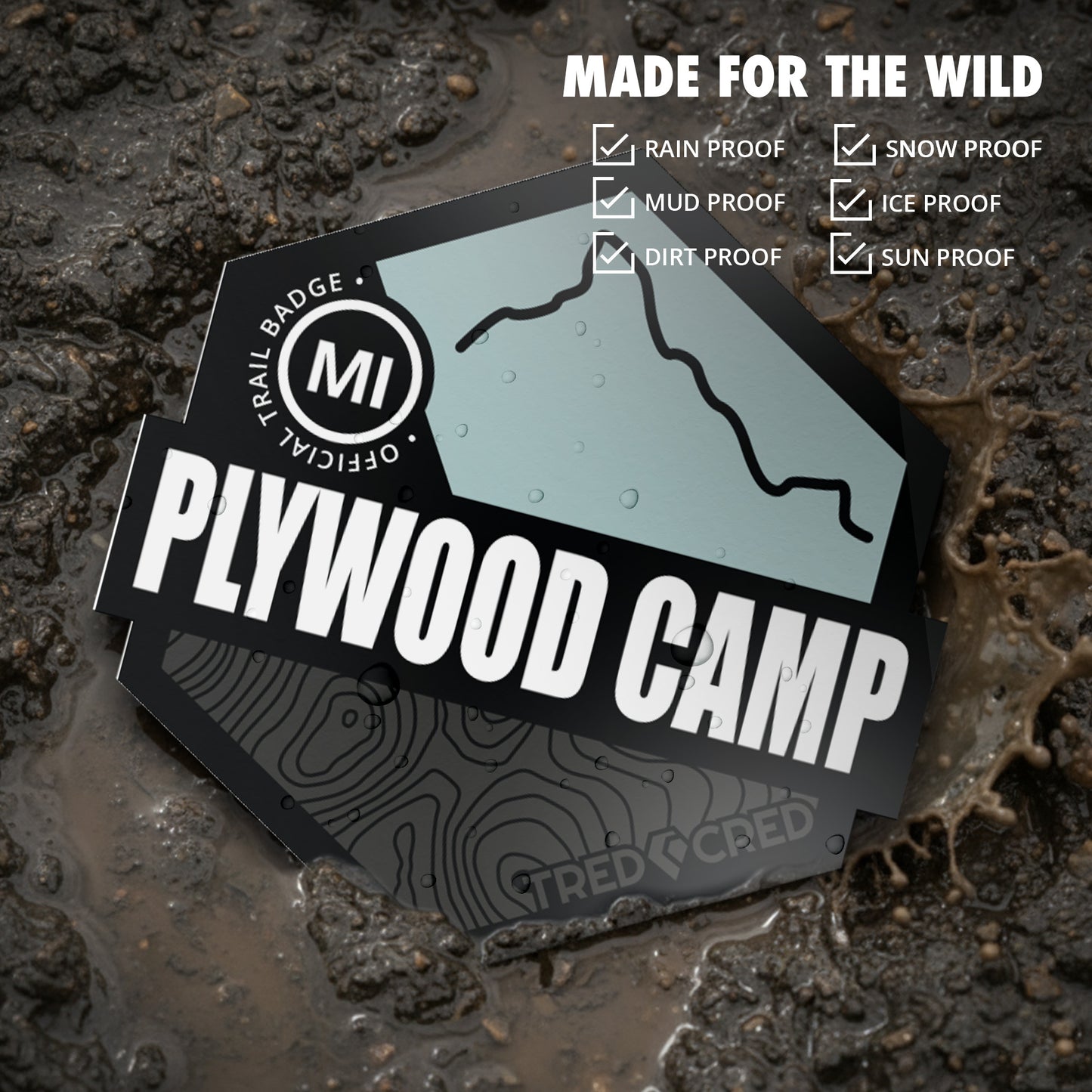 Sticker: Plywood Camp