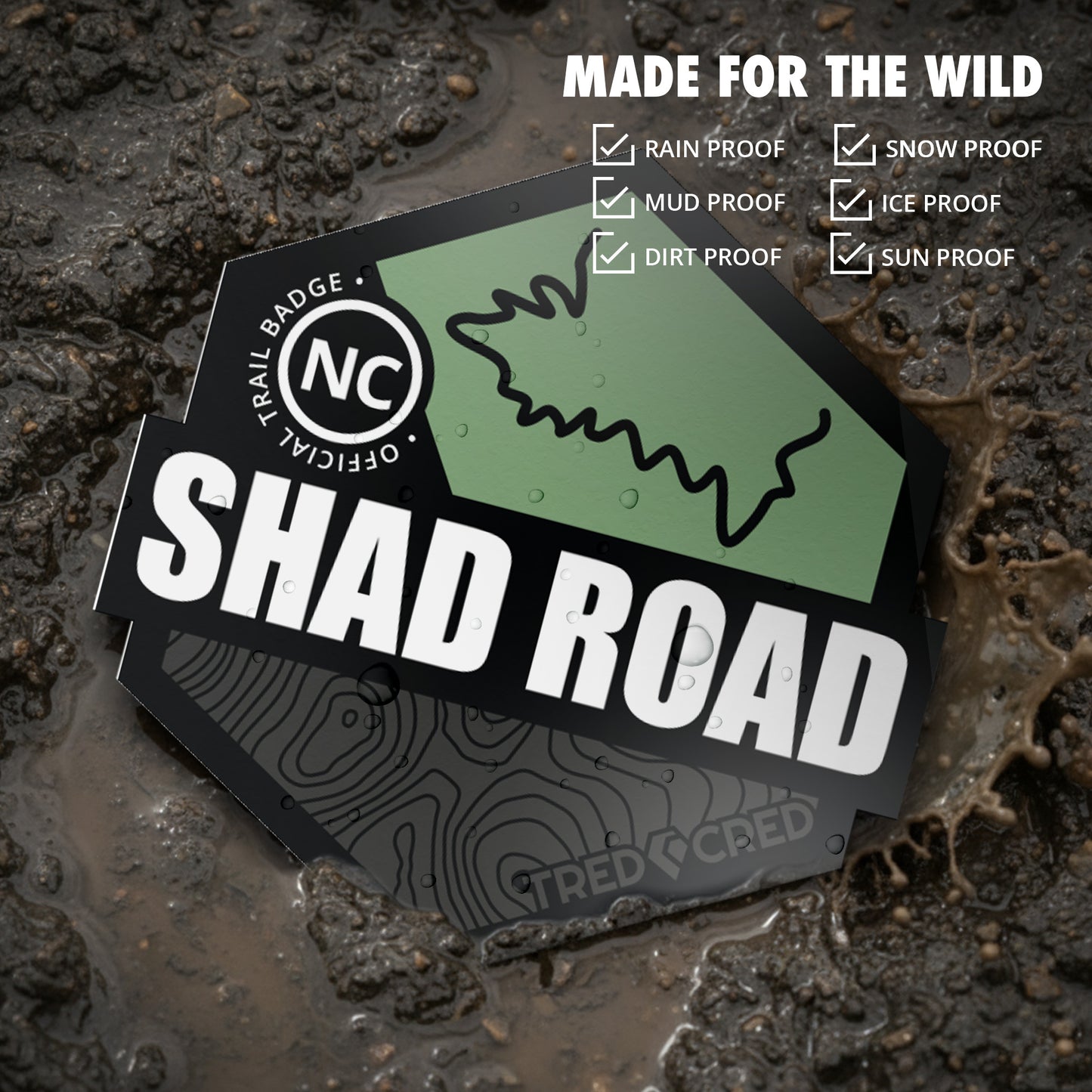 Sticker: Shad Road