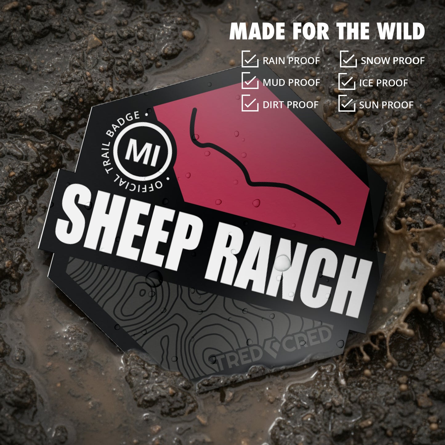 Sticker: Sheep Ranch