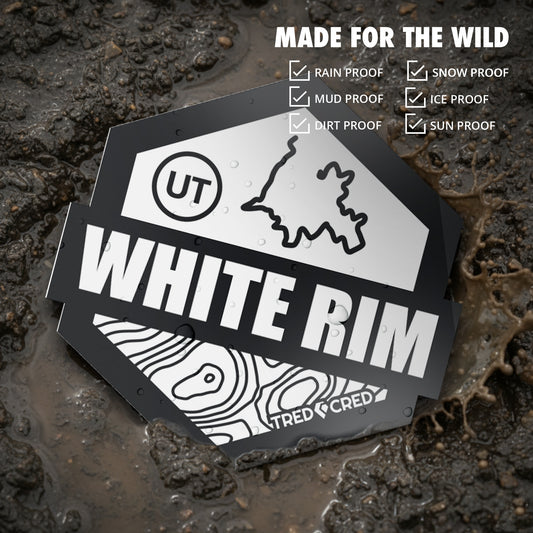 Sticker: White Rim