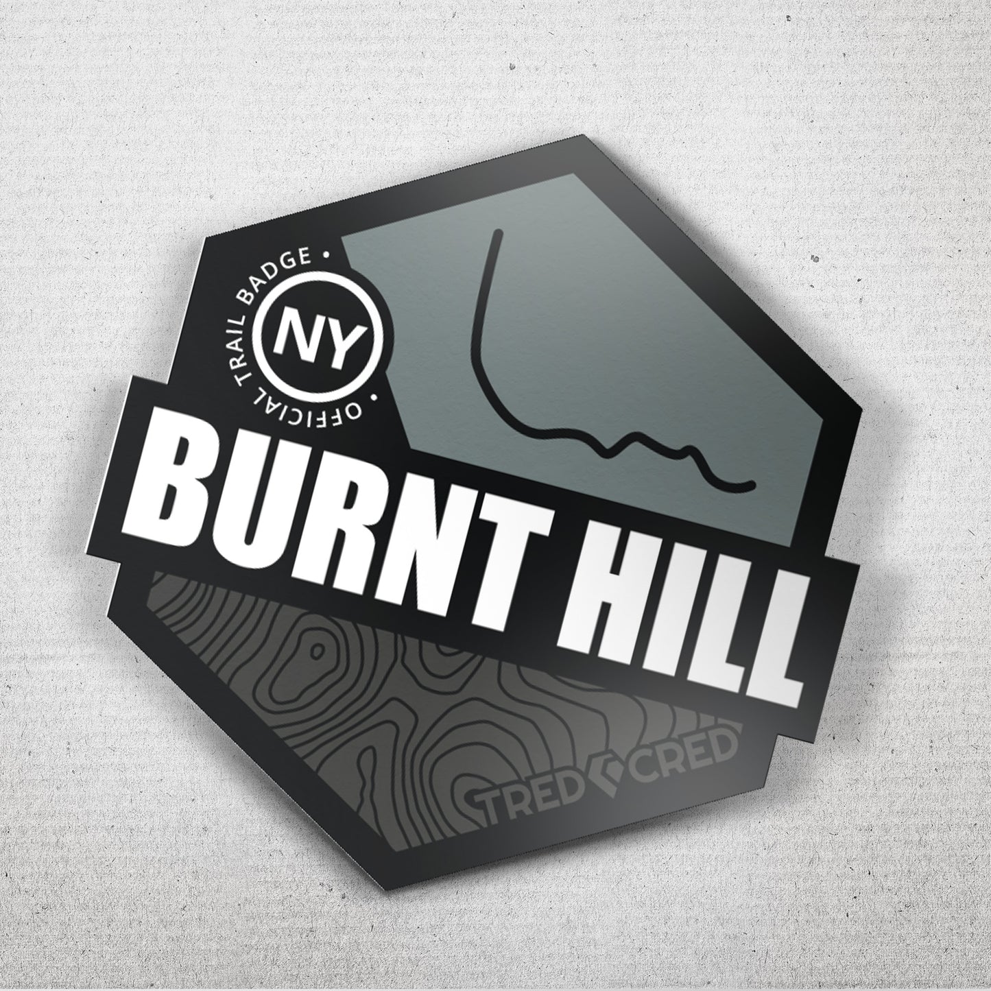 Sticker: Burnt Hill