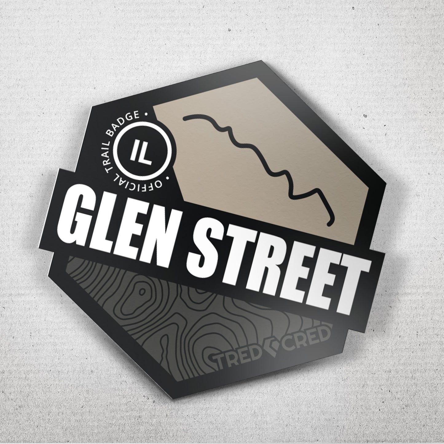 Sticker: Glen Street