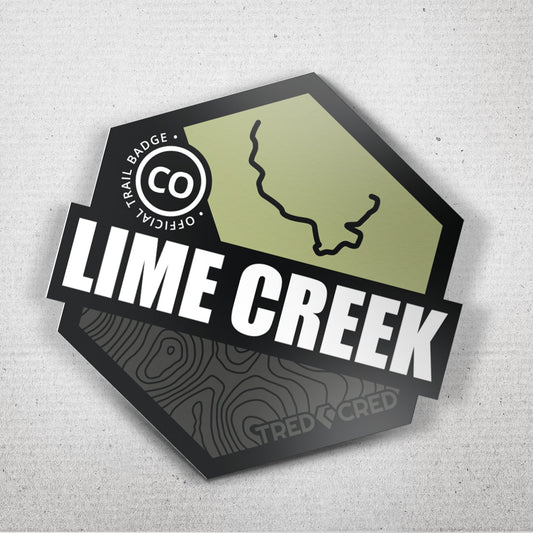 Sticker: Lime Creek Road