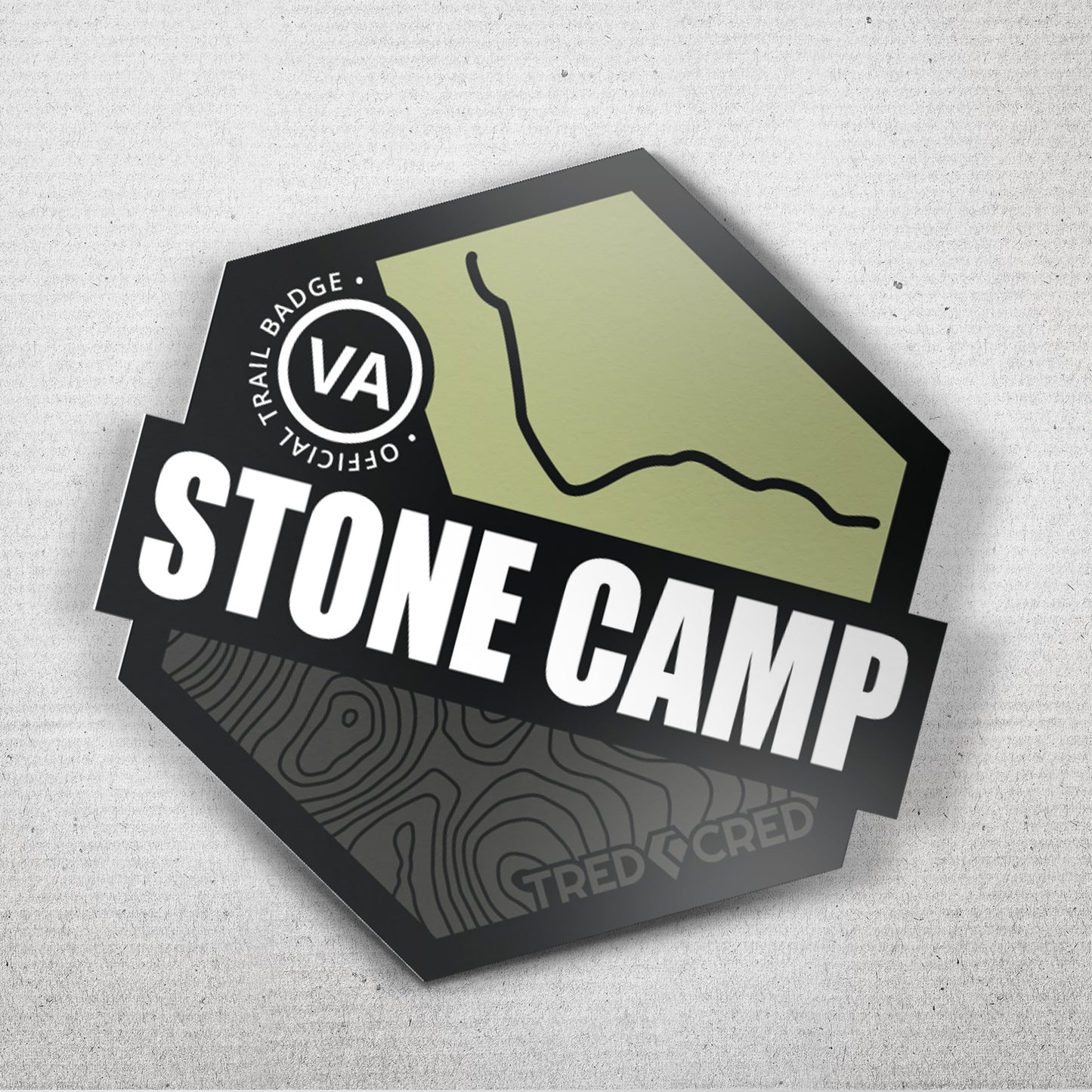 Sticker: Stone Camp