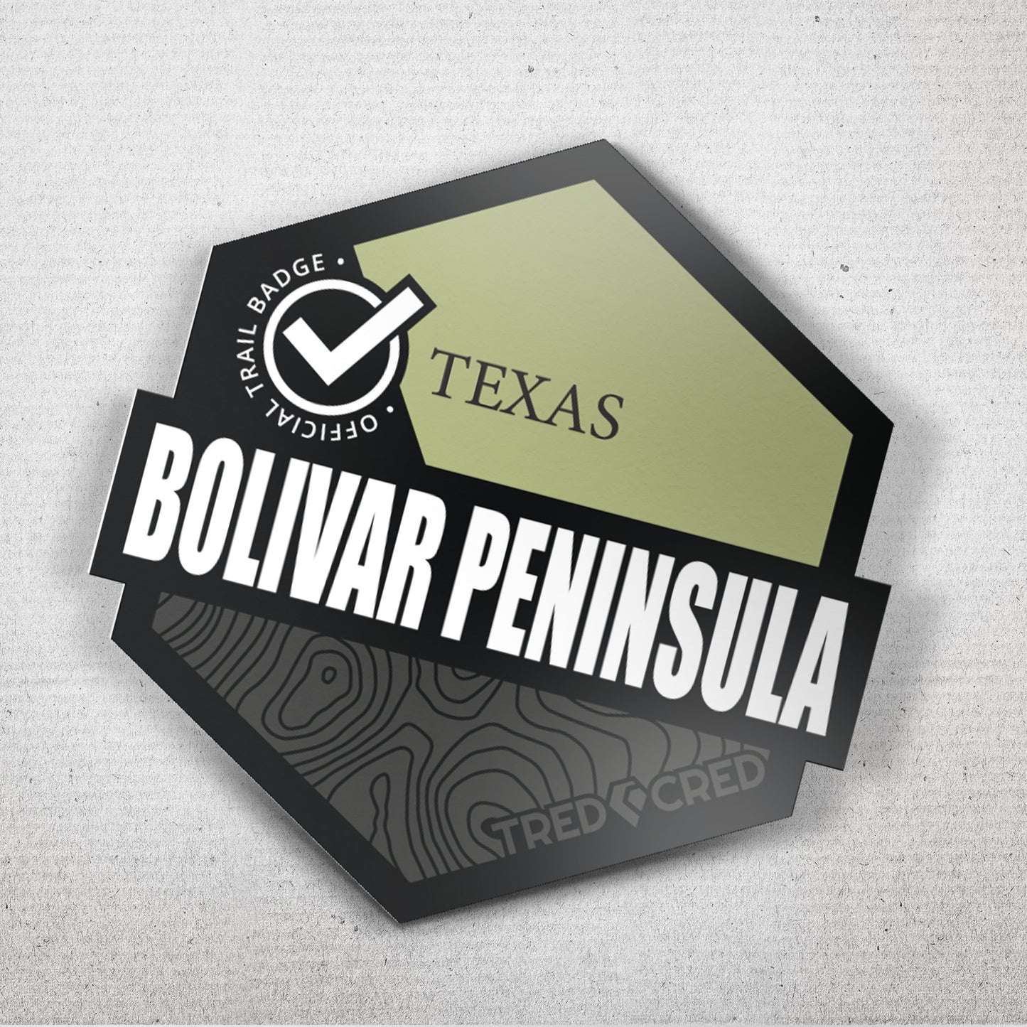Sticker: Bolivar Peninsula