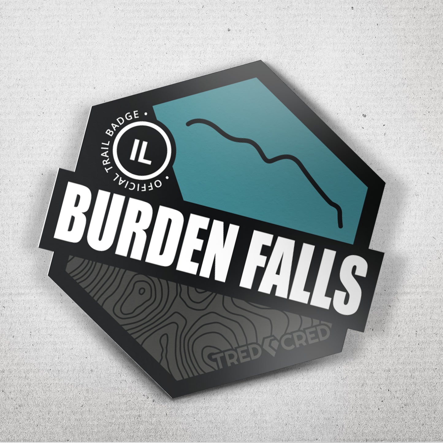 Sticker: Burden Falls
