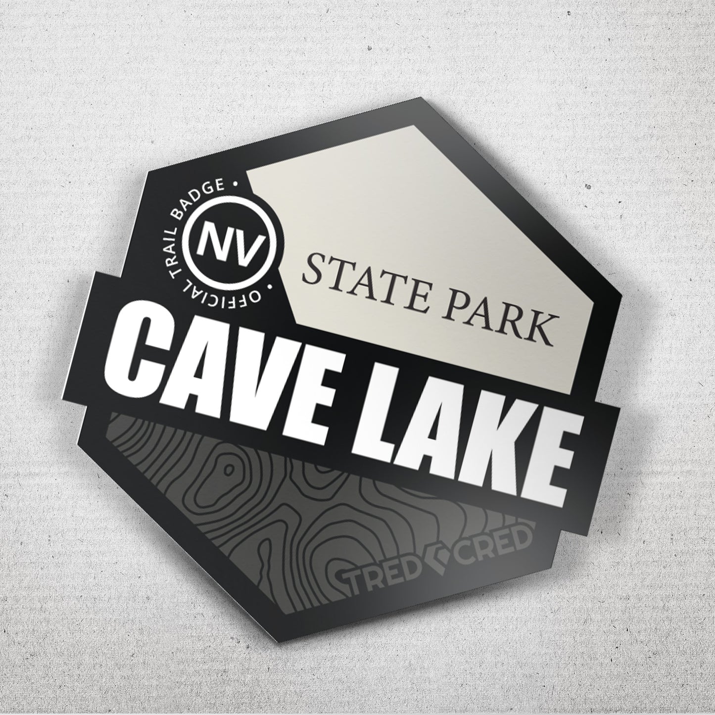 Sticker: Cave Lake