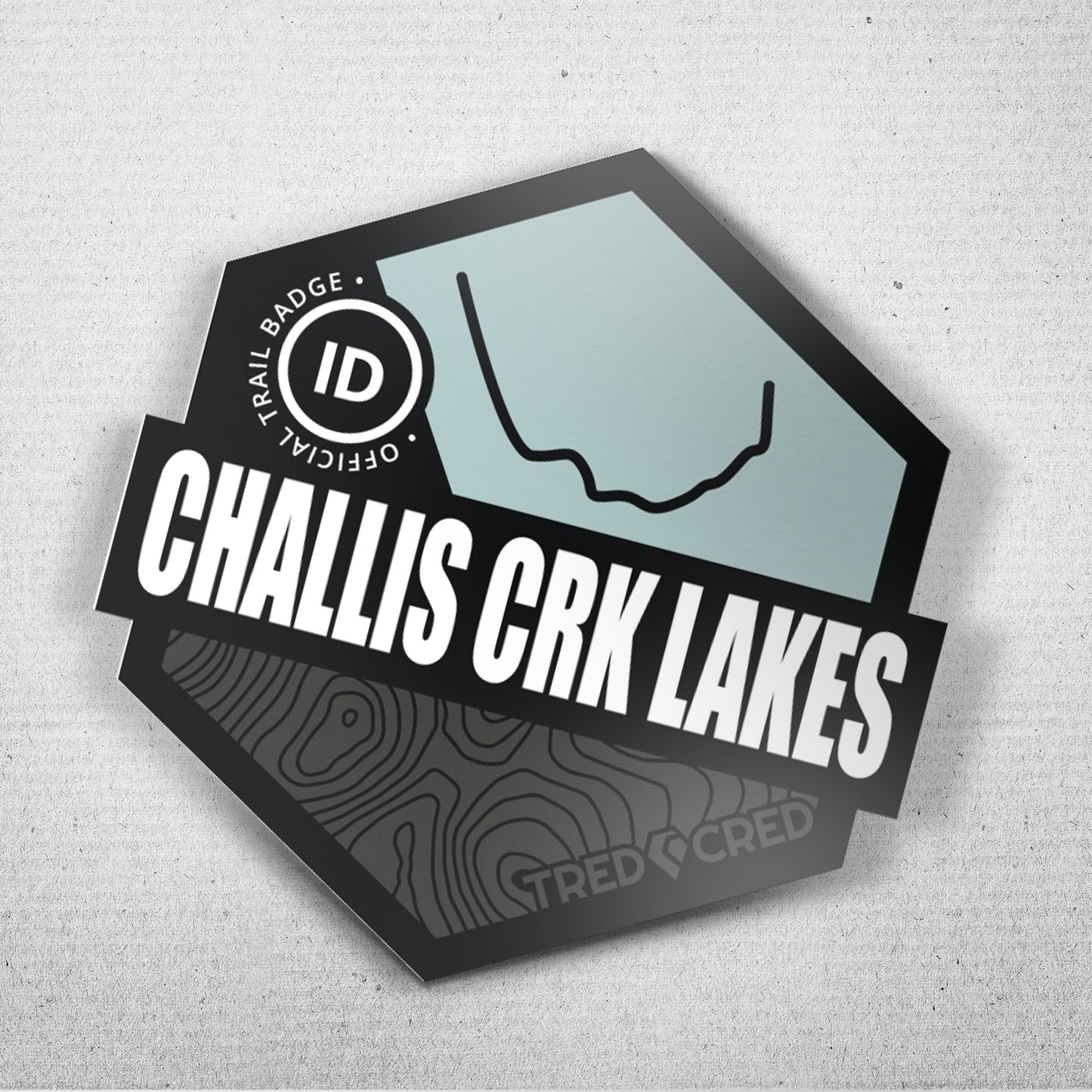 Sticker: Challis Creek Lakes