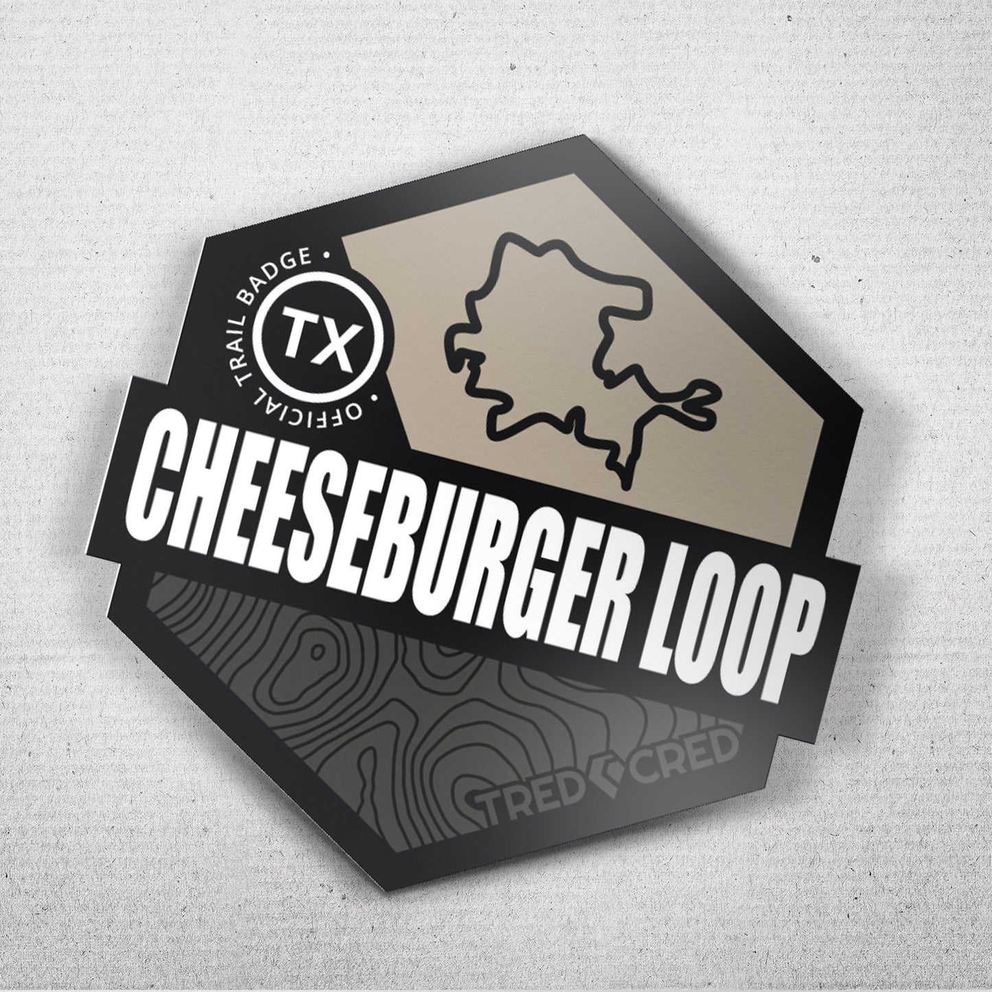 Sticker: Cheeseburger Loop