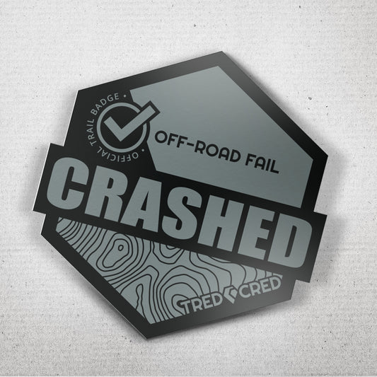 Sticker: Crashed